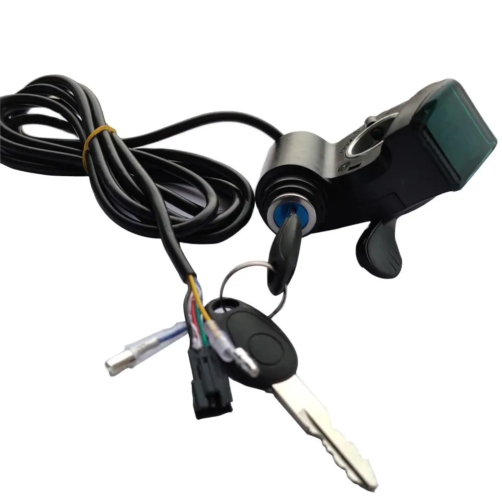 Фото E-bike/Electric Scooter Thumb Throttle 12V/24V/36V/48V/60V/72V/84V/96V with Battery Power LCD Display №5