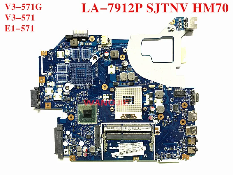 Материнская плата для ноутбука Acer V3 571G модель NBC1F11001 материнская 571 Q5WVH E1 SJTNV HM70 100%