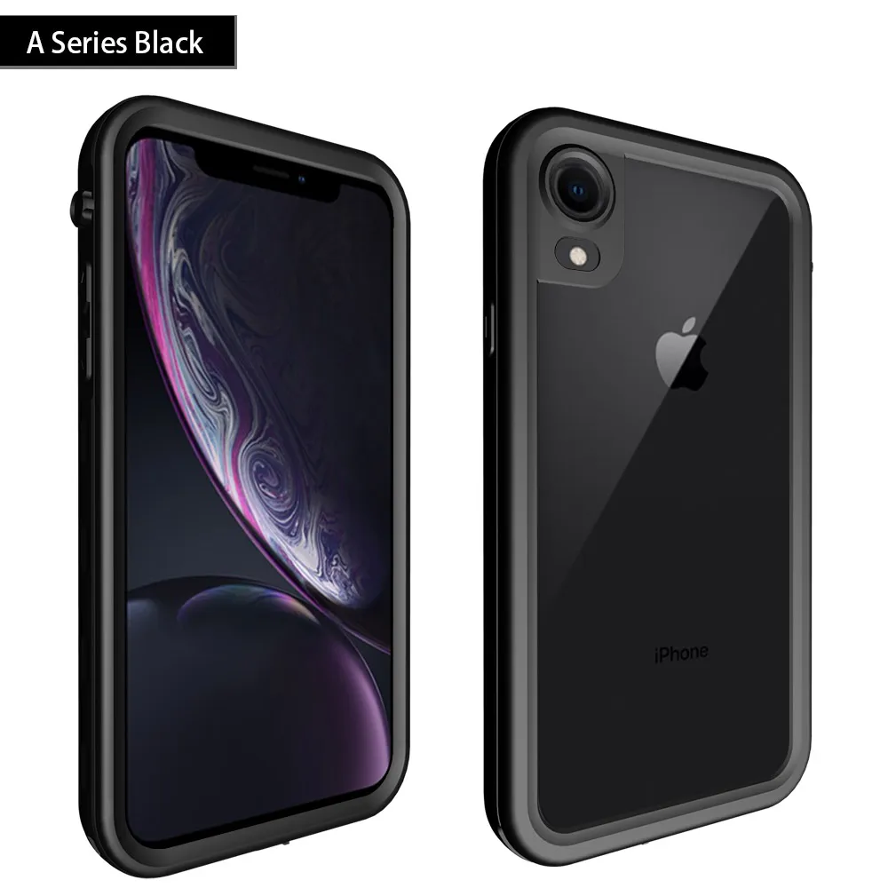 SHELLBOX IP68 Водонепроницаемый чехол для iPhone X XR XS MAX 8 7 Чехол пакет сумка Чехлы для телефона Coque водонепроницаемый чехол для телефона