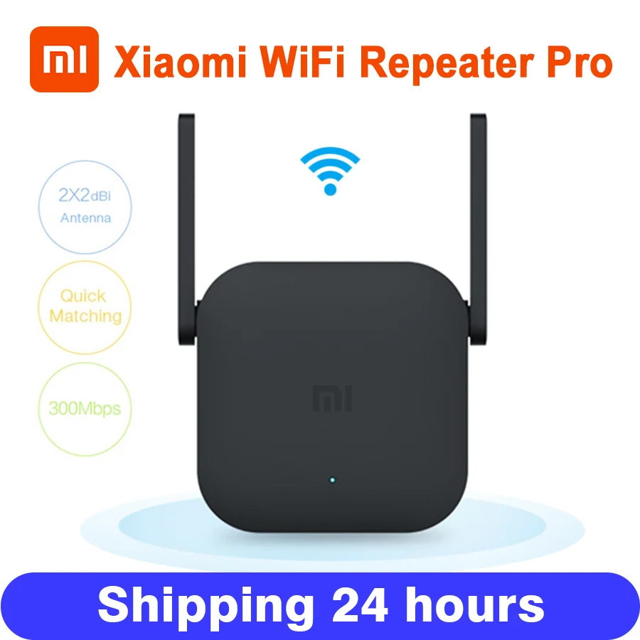 Wi Fi ретранслятор Xiaomi Mijia Pro 300M Mi усилитель сети расширитель маршрутизатор
