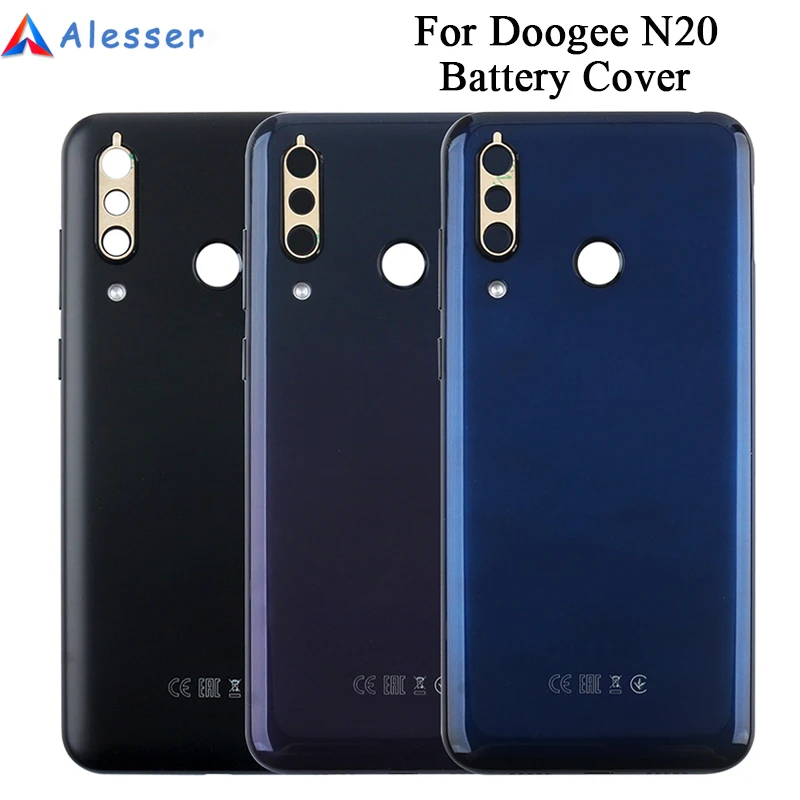 Alesser Для Doogee N20 Батарея чехол 6 3 дюймов рассеивания тонкий Замена Защитный Чехол +