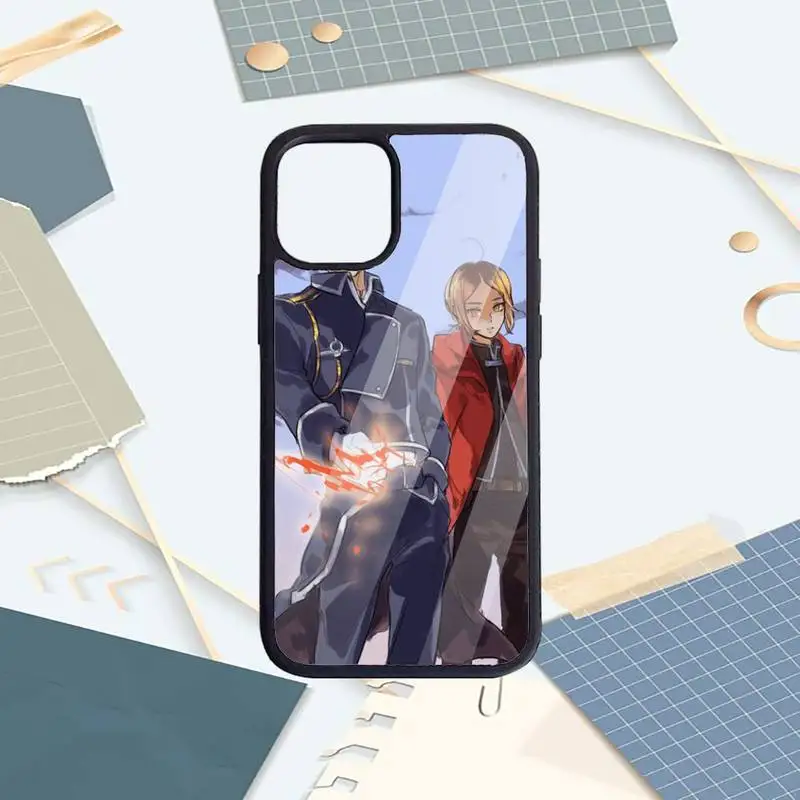 

Fullmetal Alchemist FMA Brotherhood Phone Case PC for iPhone 11 12 pro XS MAX 8 7 6 6S Plus X 5S SE 2020 XR