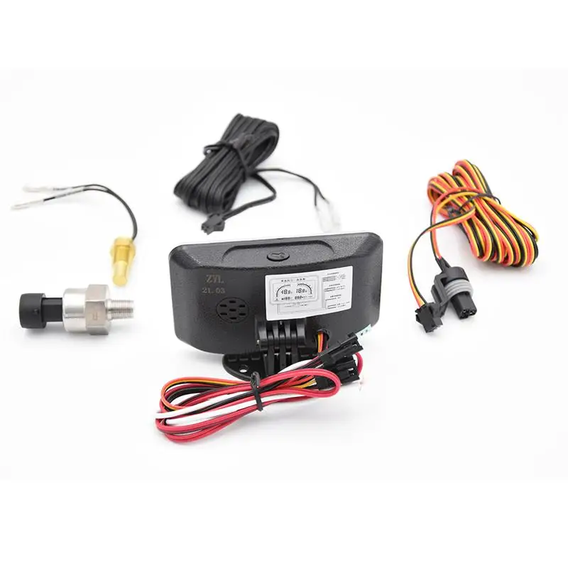 4в1 Автомобильный цифровой манометр с ЖК дисплеем датчик давления масла