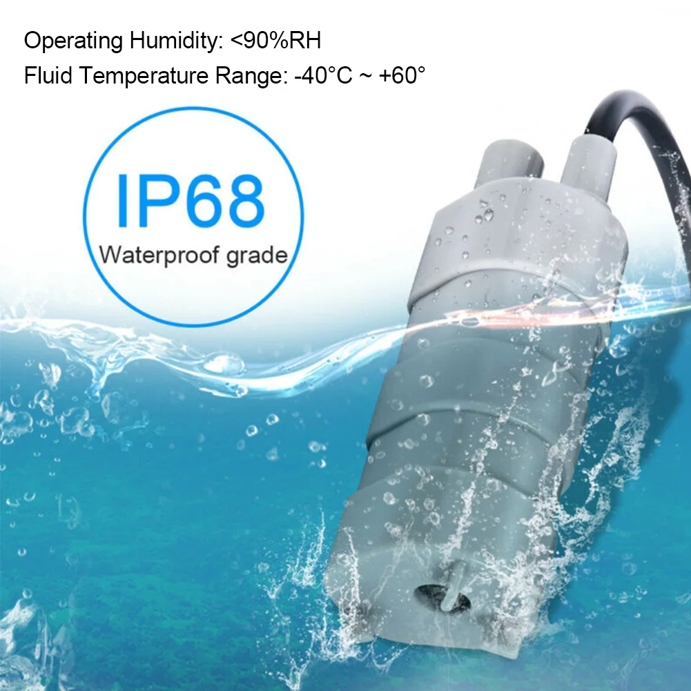 DC 12V Submersible Water Pump Camper Motorhome High Flow Whale 900L/H 5M Quality Durable Engineering Plastics | Обустройство дома