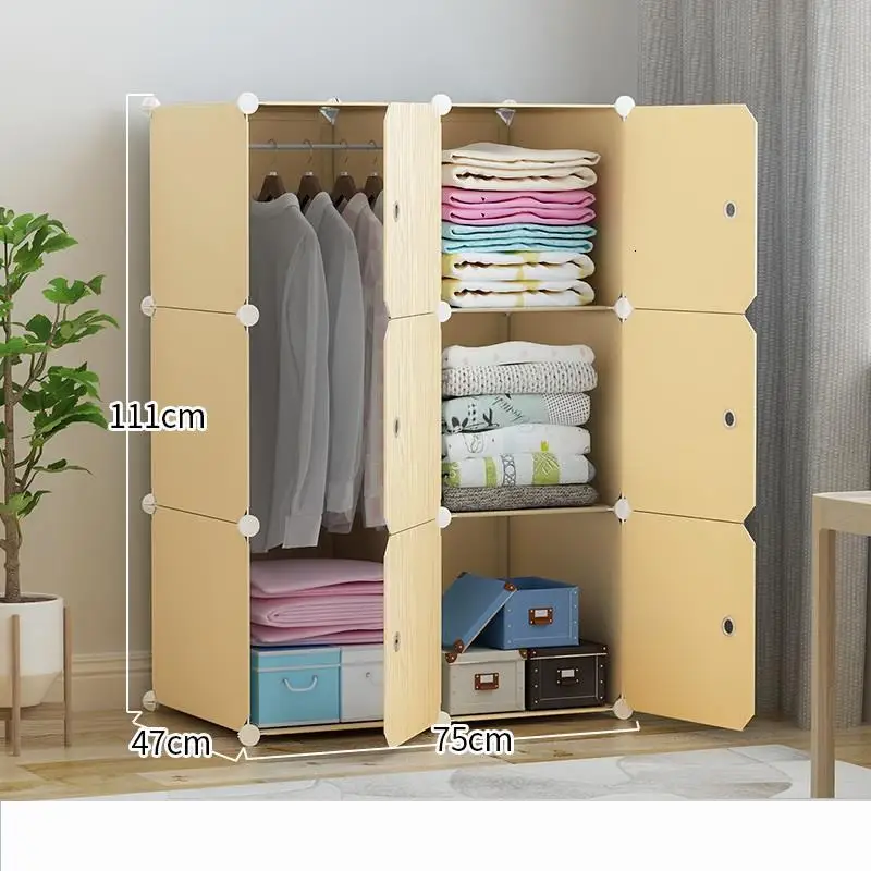 MODEL AA Для спальни Penderie Meuble Range Armario De Almacenamiento Armadio Guardaroba Mueble Closet Guarda Roupa шкаф для одежды - Цвет: MODEL AA