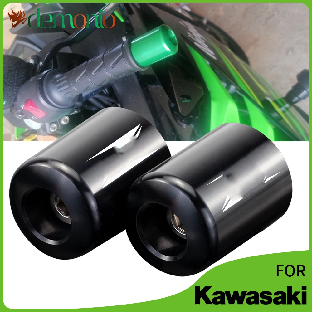 Наконечники руля для Kawasaki Z650 Z750 Z800 Z900 Z1000 Z250 Z400 ZX14R ZZR1400 7/8 &quot22 мм мотоциклетный