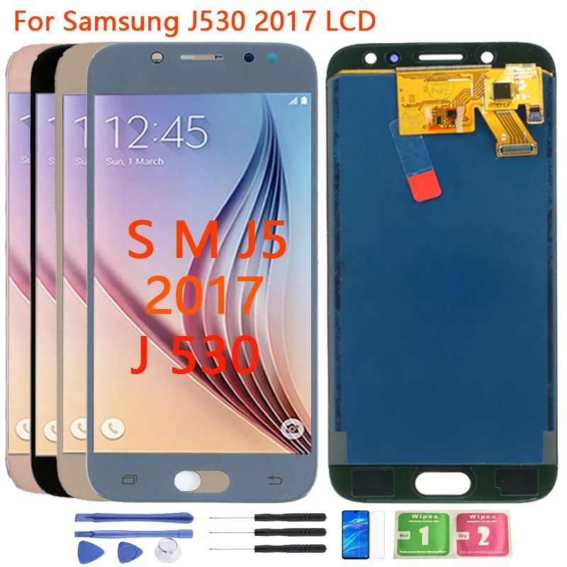 

For Samsung Galaxy J5 Pro 2017 J530 J530F LCD Display with Touch Screen Digitizer Assembly SM-J530F J530N LCD Screen Replacement