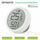 Датчик температуры и влажности Qingping, Lite ЖК-экран для умного дома, цифровой, совместимый с Bluetooth, гигрометр, работает с приложением Mijia