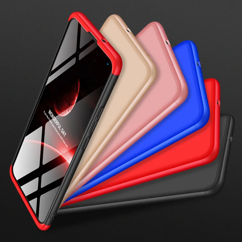 

Slim Case for VIVO S5 Case 360 Full Protection Anti-knock 3 in 1 Matte Hard PC Cover for VIVO S5 VIVOS5 Case Coque