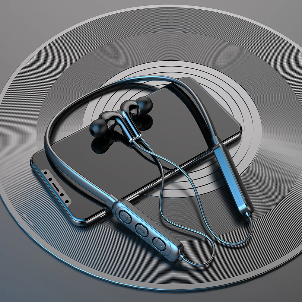 Беспроводная стереогарнитура Bluetooth-Совместимость 5 1 наушники со встроенным