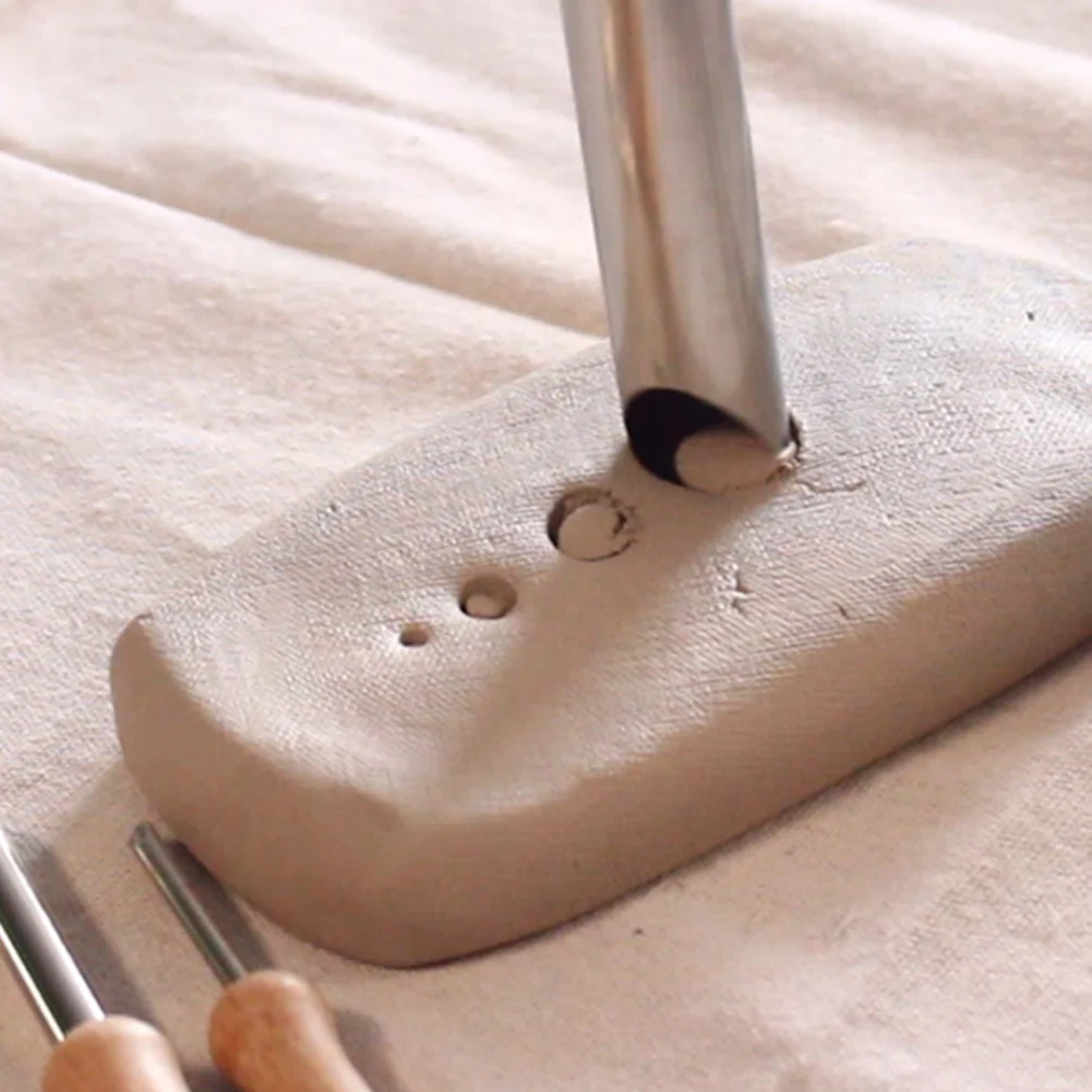 Набор для лепки из глины 4 шт. сглаживания воска резьбы по керамике инструменты