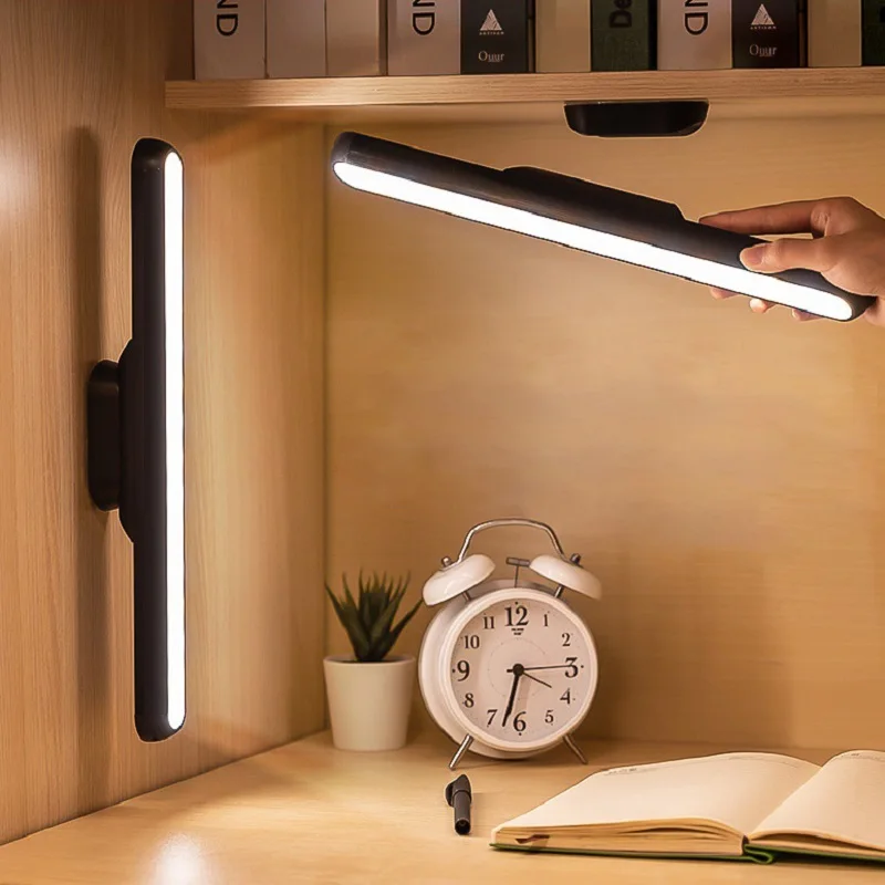 

Table Lamp Reading Lamp USB Magentic LED Desk Light Rechargeable For Bedroom Décor Night Light Bedside Office Desk Study Lamp