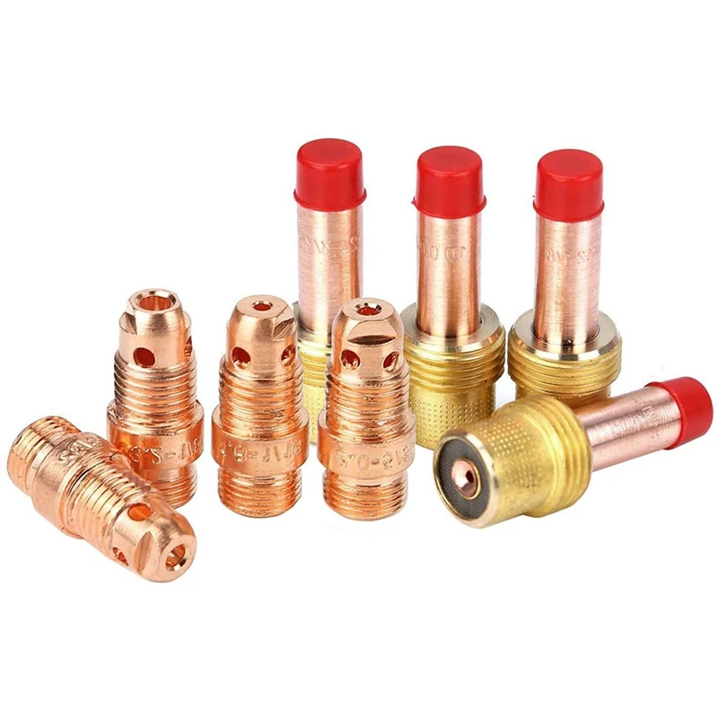 

Promotion! 53Pcs TIG Welding Torch Stubby Gas Lens 10 Pyrex Glass Cup Kit Accessories for DB SR WP-17/18/26 TIG Welding Torch