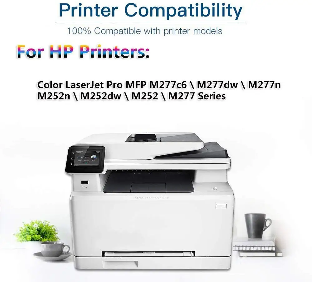 201A CF400A CF401A CF402A CF403A тонер картридж для hp Цвет Laserjet Pro MFP M277dw M252dw M277c6 M277n M252n M252