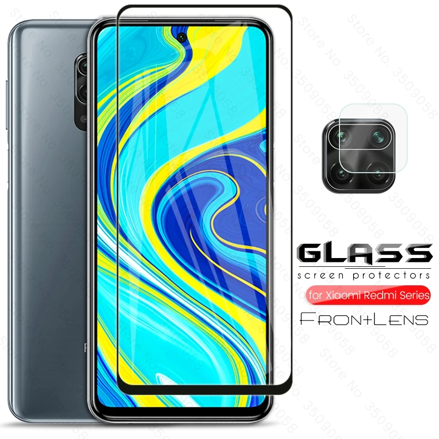 2 в 1 защита для экрана из закаленного стекла xiaomi redmi note 9s 9 pro max стекло radmi 9c readmi 9a с