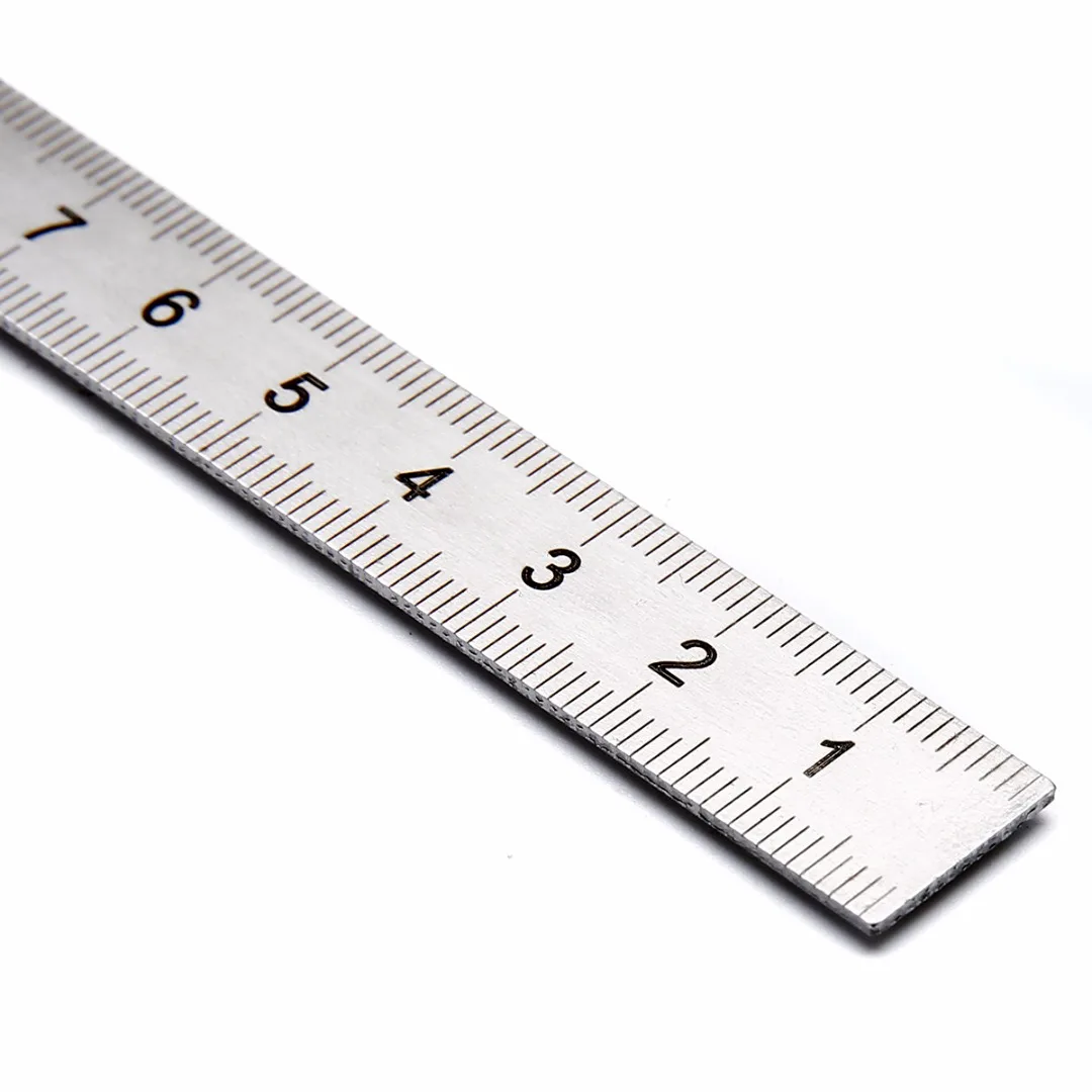 

1pcs Stainless Steel 180 Degree Adjustable Protractor Angle Ruler Rotary Measuring Ruler Machinist Tool