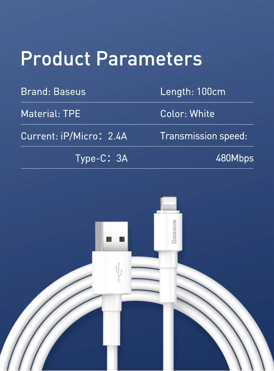 Baseus usb type-C кабель для samsung iPhone XR Xs Max USB кабель 3A Быстрая зарядка type C кабель для зарядного устройства Micro USB кабель для передачи данных
