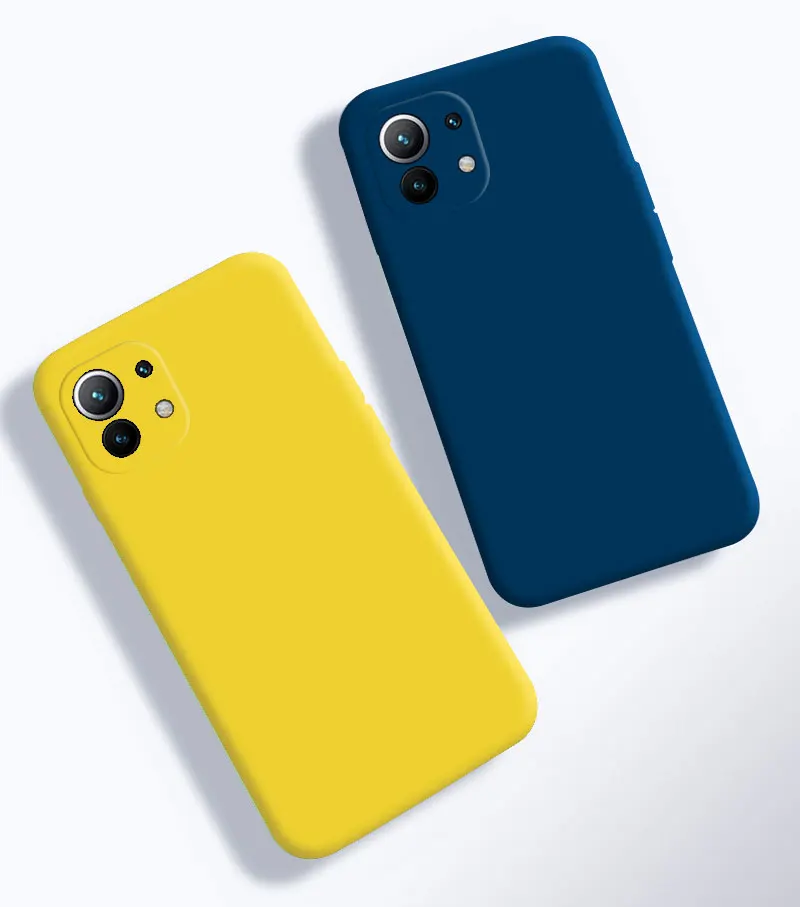 

Case for Mi11 Lite Soft TPU Lens Protection Shockproof Cover For Xiaomi Mi 11 Ultra Lite Pro 11i 5G Couqe Fundas
