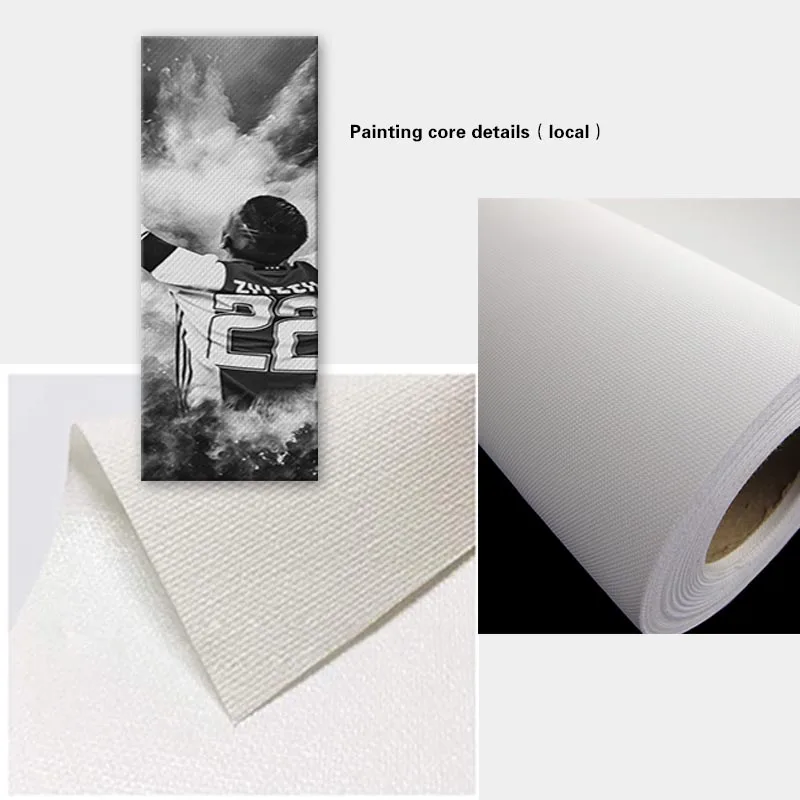 

5P Canvas Poster Hakim Ziyech Wall Art Print Painting Wall Pictures Bedroom Decor No Frame