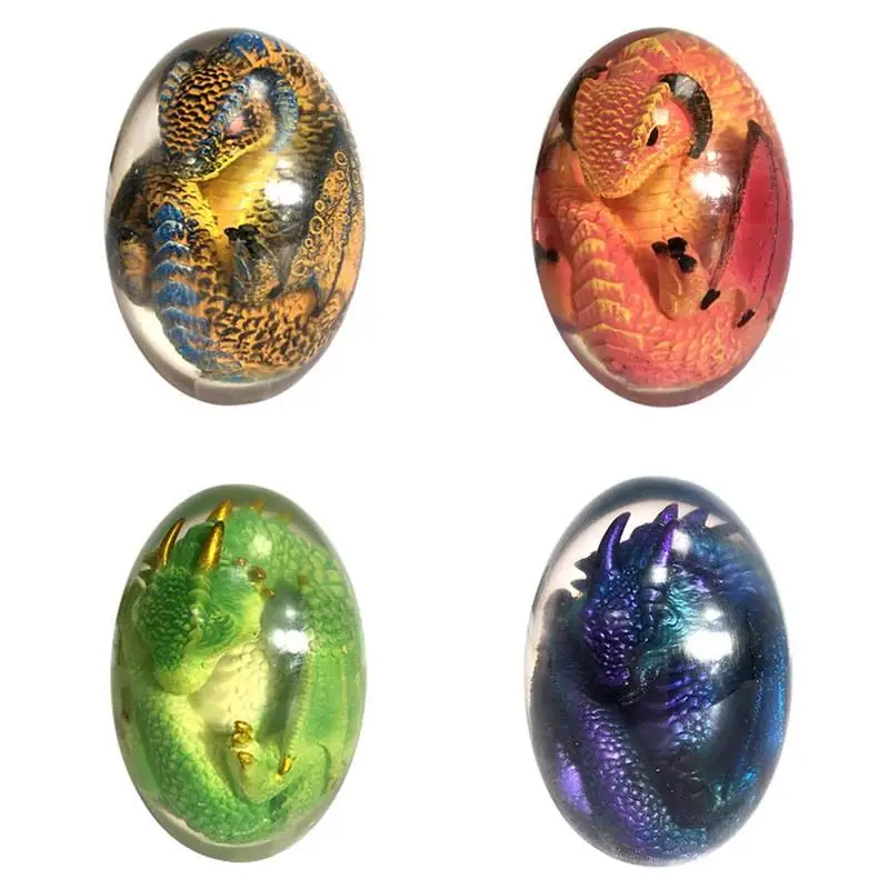 

Dinosaurs Eggs Resin Lava Dinosaurs Egg Home Ornaments Collections and Gifts for Friends Collection Decoration#No Base