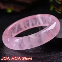 natural pink natural crystal beauty girl gift lucky jade bracelet jewelry