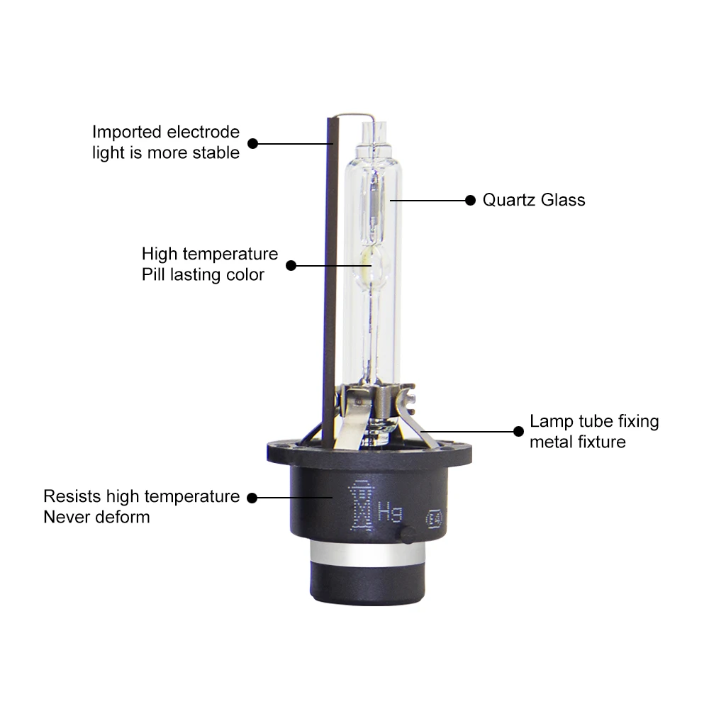 D2S D2R Car hid xenon bulb headlight 12V 35W 4300K 6000K 2 PCS with E-mark |