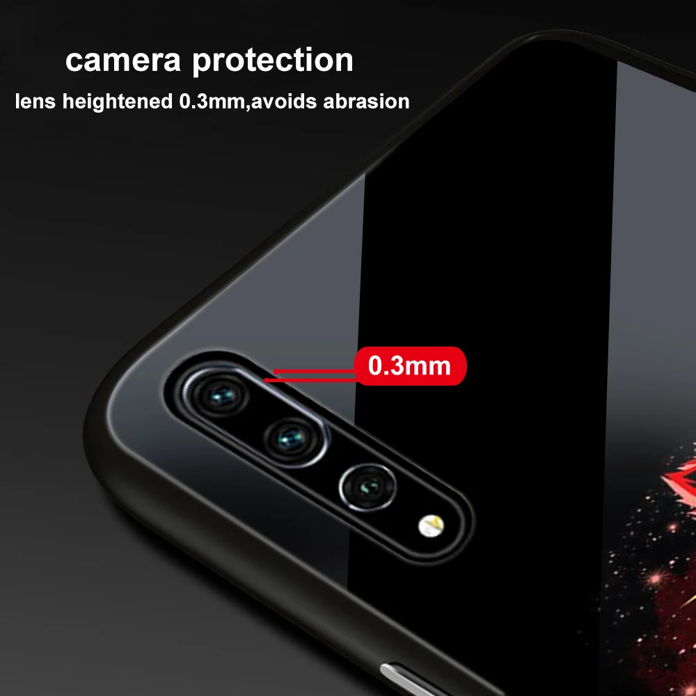 ciciber Dragon Ball for Huawei P30 P20 Lite Pro Mate 20 Nova 3e 4e Tempered Glass Cases Cover Honor 10 Fundas |
