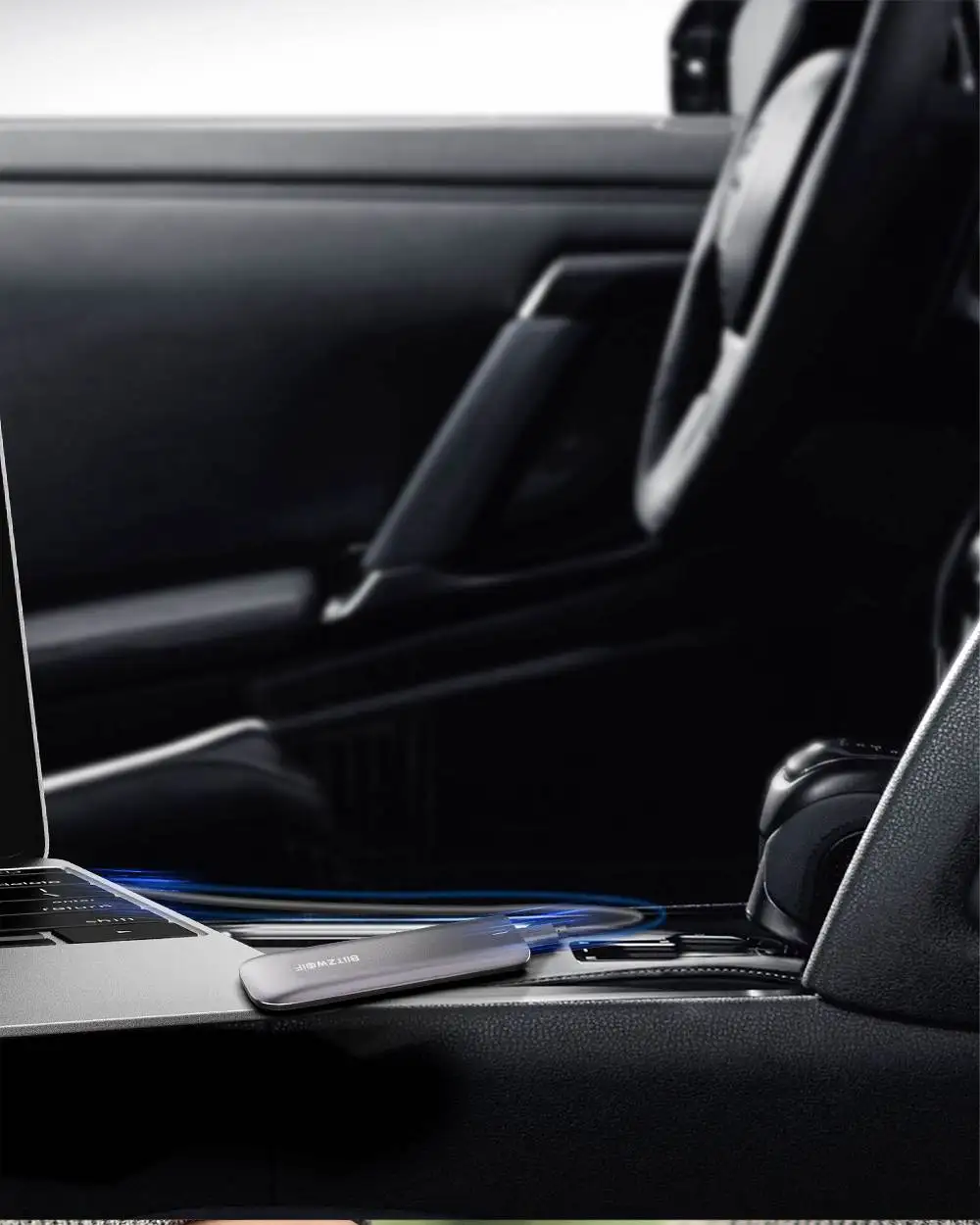 

BlitzWolf BW-PSSD4 Portable SSD 1TB USB 3.2 Gen 2 with Type-C Port Hard Drive Aluminum Alloy Hard Disk Solid State Drive 1TB