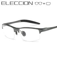 eleccion brand mans prescription glasses aluminium magnesium alloy frame spectacle myopia eyeglasses sports goggles