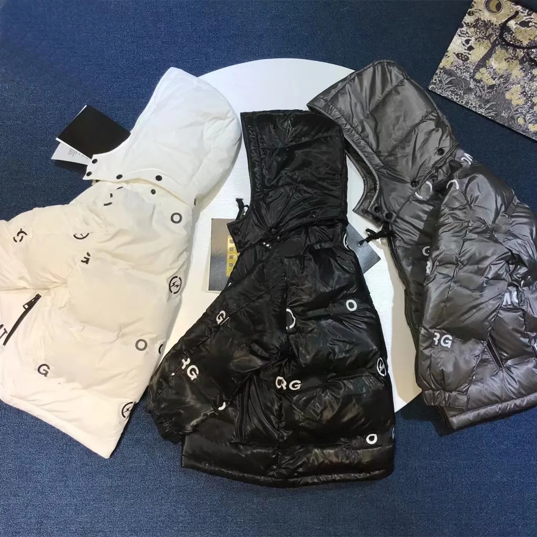 

High-end customized 2021 autumn and winter new products for men and women with the same hooded warm down jacket, short jacket, t