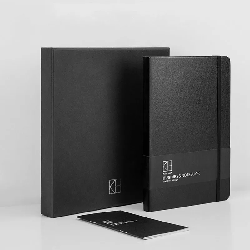 Xiaomi Kinbor Бизнес ручка для записной книжки Подарочная коробка с карандашей, пенал шариковая ручка закладки Многофункциональная офисная Конференция расходные материалы