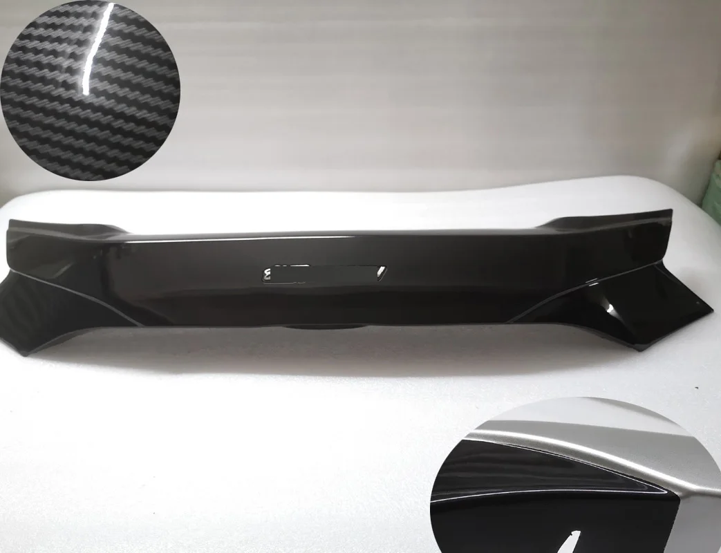 

Fits For Honda HRV HR-V Vezel Front carbon fiber texture Grill Trim 2015-18