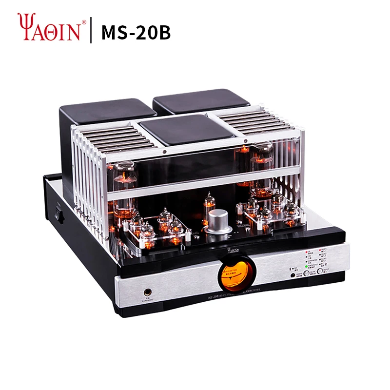 Ламповый усилитель звука YAQIN MS-20B Bluetooth 5 0 6J1 6Z4 EL34 CSR8675 HiFi комбинированный