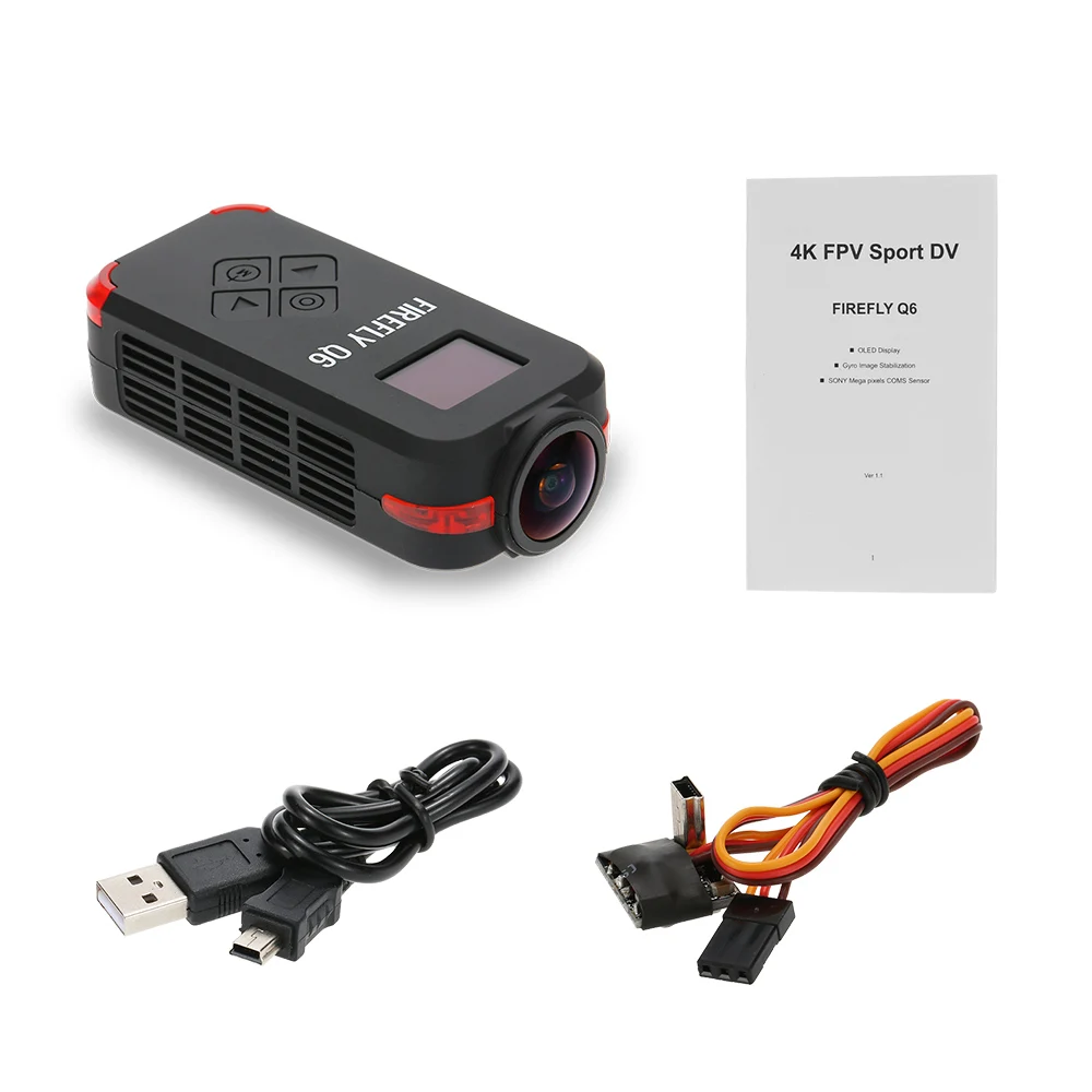 4K HD FPV Aerial Camcorder 120 Wide Angle Action Camera for ZMR250 QAV250 GoolRC 210 QAV180 Racing Drone | Игрушки и хобби