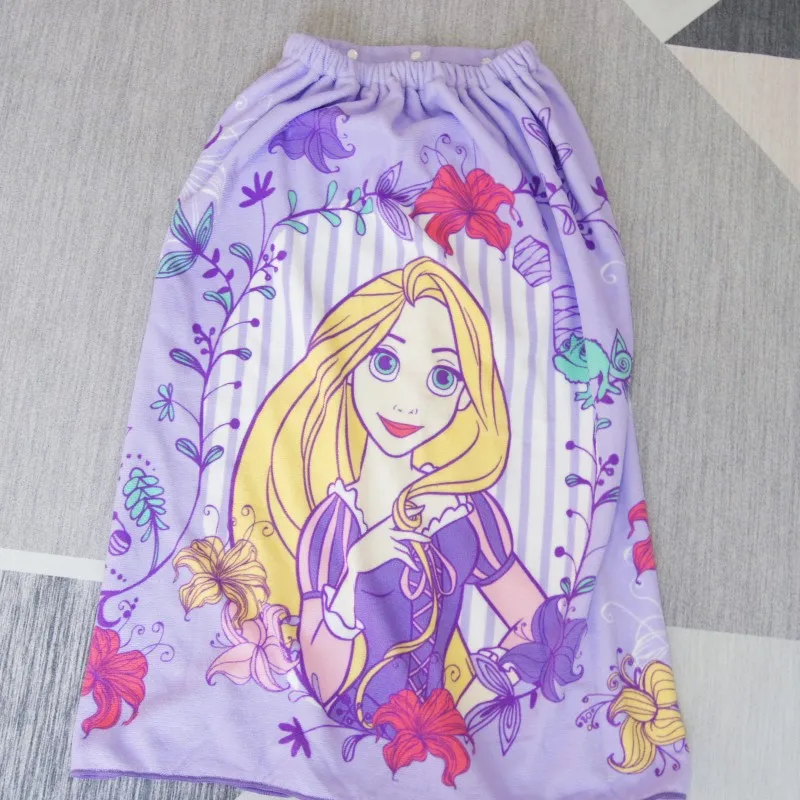 Купальная юбка Disney пляжное полотенце Микки Минни Рапунцель Tangled банное мягкое