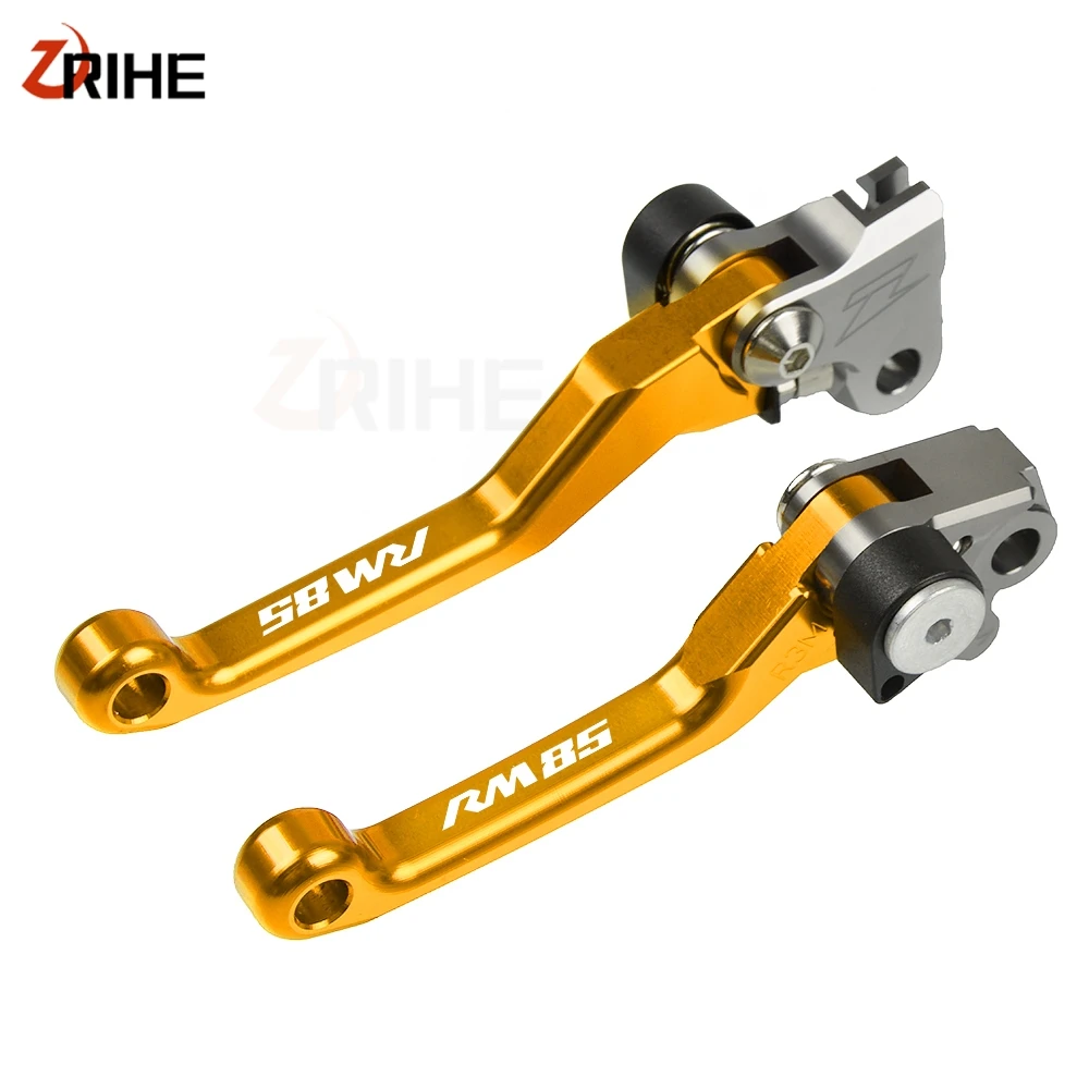 Байк для мотокросса мотоциклетные Поворотные Рычаги сцепления печать SUZUKI RM85 RM 85