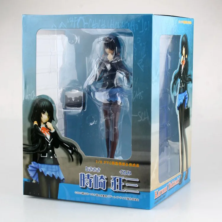 

16cm Japanese anime Dating a live Tokisaki walnut PVC Action Figure toys anime girl Uniforms Tokisaki walnut Collectible model