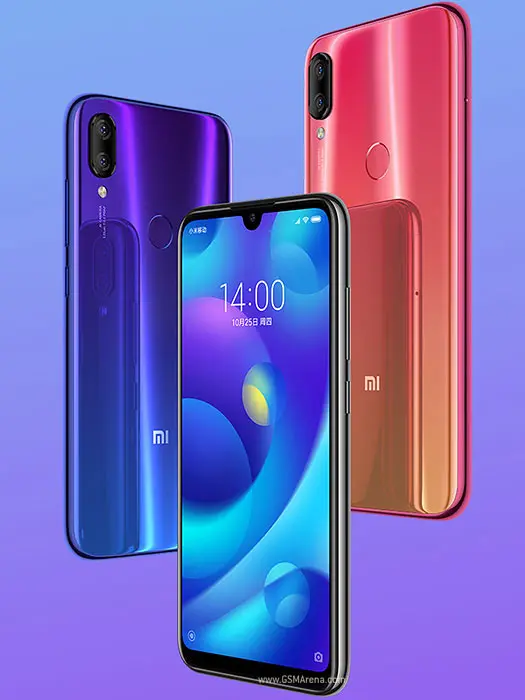 

celular Xiaomi mi play smartphone Android 9.0 Mediatek MT6765 Helio P35 telephone intelligent 1080 x 2280 pixels 64G/128G