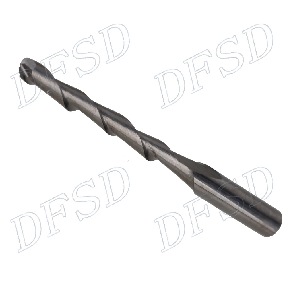 

10 шт. 2 мм Диаметр Твердосплавные Фрезы с ЧПУ 22 мм концевые фрезы Спиральные