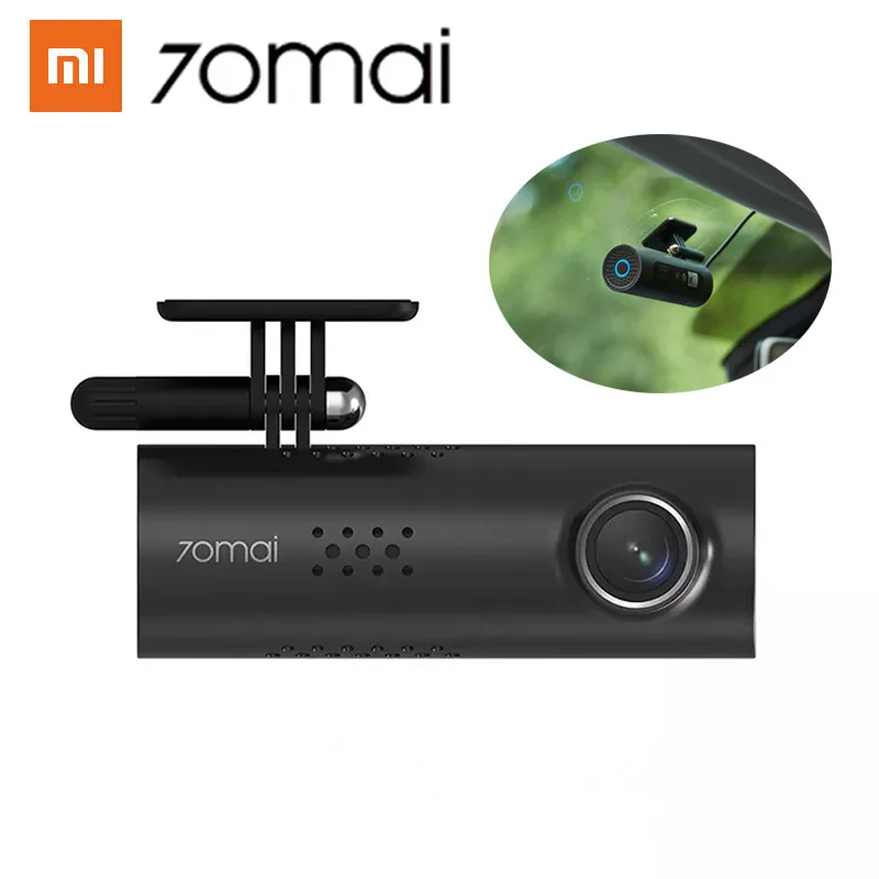 

Mijia 70mai 1S Car DVR Camera Wifi APP & English Voice Control 1080P HD Night Vision G-sensor 70 Mai Dashcam Video Recorder