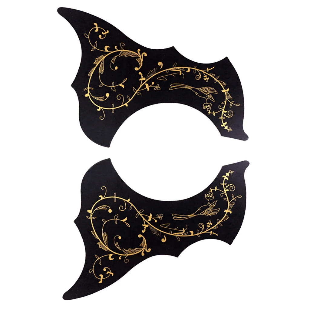 

2Pc 40 41in Acoustic Guitars Pickguard PVC Left Right Handed Guitars Set