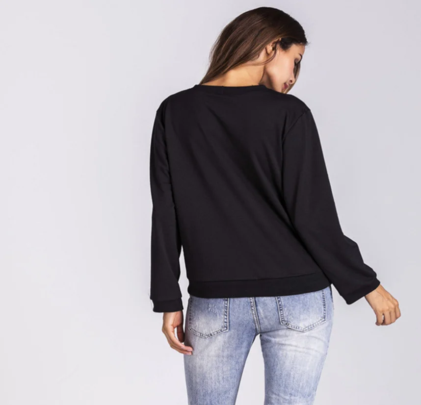 

2021 new early autumn fashion loose men's and women's hoodless Pullover