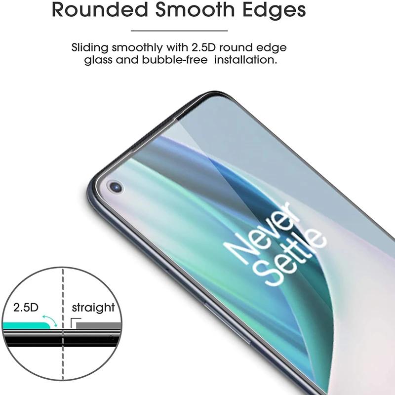 2pcs screen protector for oneplus nord 10 5g tempered glass screen protector for oneplus nord 10 9 hardness hd anti scratch free global shipping