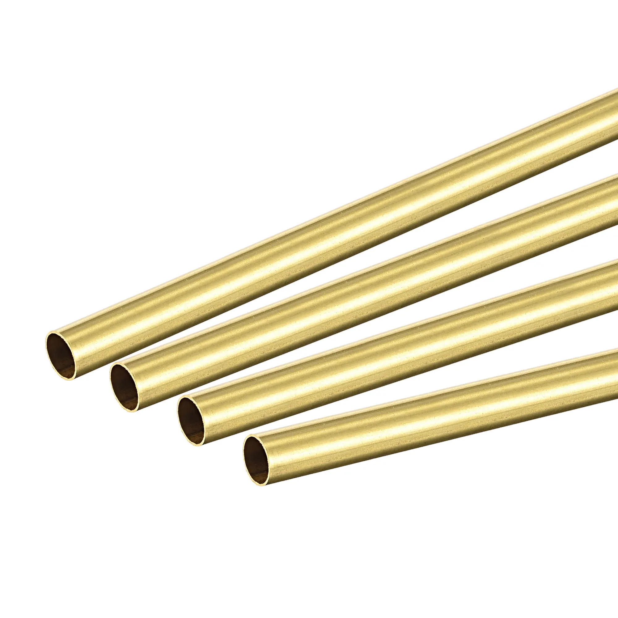 

Uxcell 4Pcs Brass Round Tube 5.5mm OD 0.2mm Wall Thickness 300mm Length Pipe Tubing