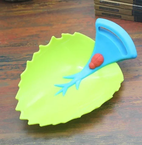 1 шт. силиконовый милый дизайн листьев детский кран удлинитель Детские ванны