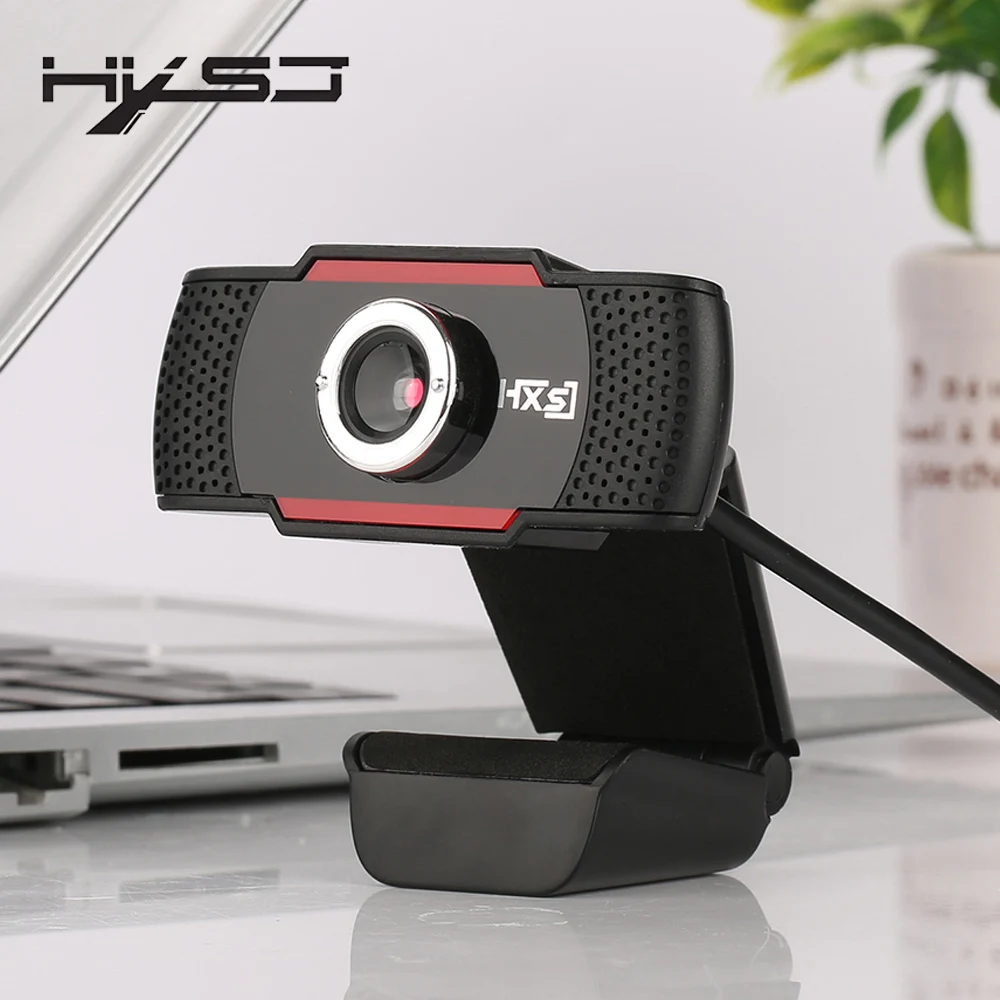 HXSJ S20 веб-камера HD 480P для ПК с поглощающим микрофоном MIC Skype Android TV Вращающийся