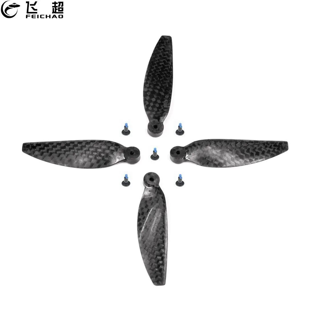 

1 пара FEICHAO, Пропеллер из углеродного волокна для Mavic Mini, быстросъемные пропеллеры, реквизит, замена для DJI Mavic Mini, запчасти для дрона