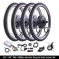 diy 2028 48v 1000w electric bicycle hub motor kit electric bike modified hub motor parts e bike assembly kits
