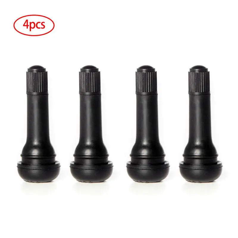 

Black Rubber TR414 Snap-in Car Wheel Tyre Tubeless Tire Tyre Valve Stems Dust Caps Wheels Tires Parts Car Accessories