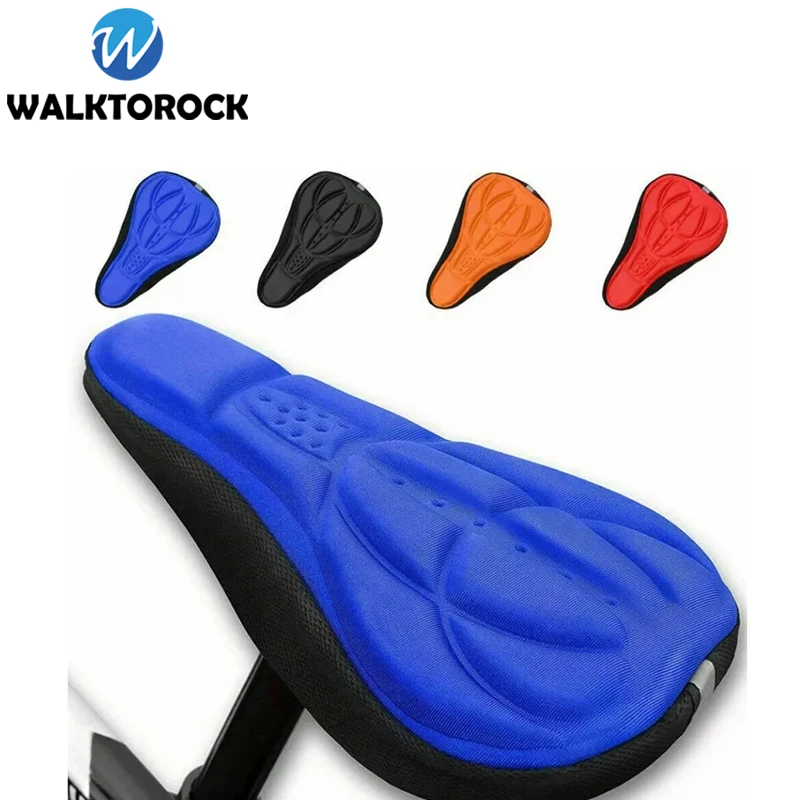 Велосипедное седло чехол велосипедное 3d мягкое Сиденье силиконовый удобный MTB